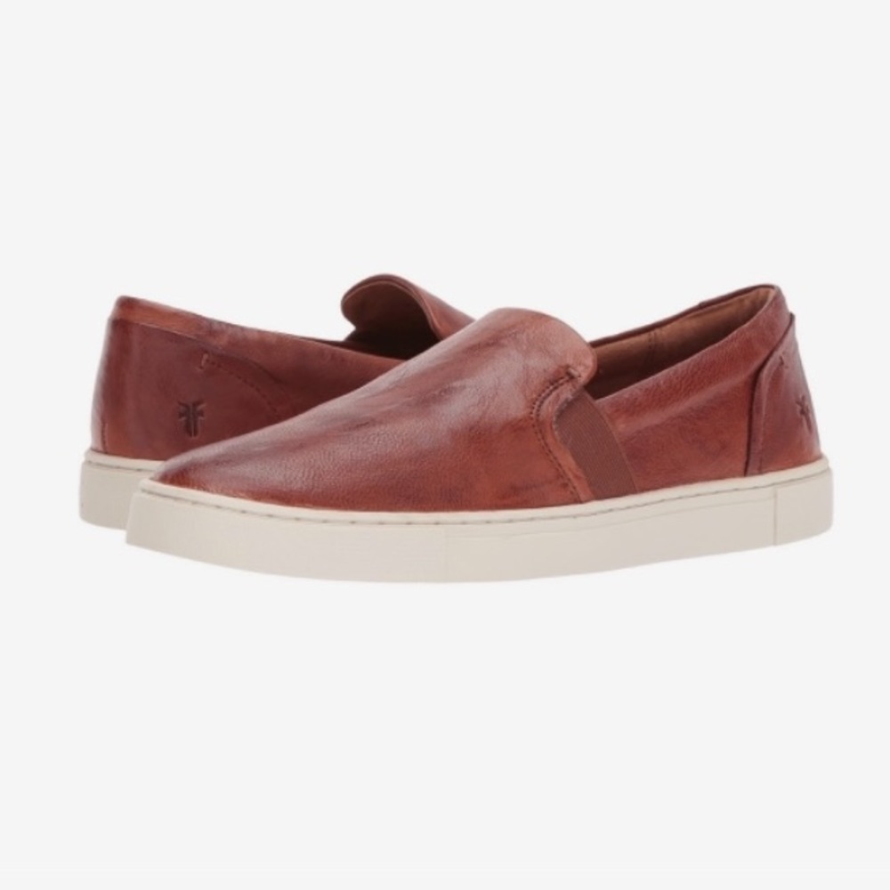 Frye Ivy slip on leather sneakers